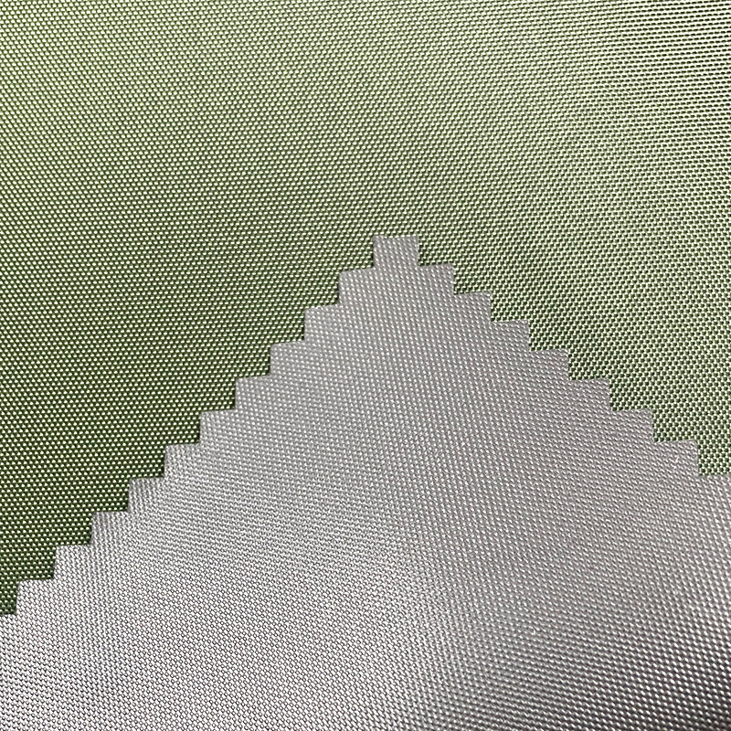 Schwarz beschichtetes Polyester-Zeltgewebe Fabric